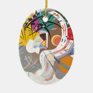 Kandinsky's Dominant Curve Abstract Keramisch Ornament