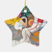 Kandinsky's Dominant Curve Abstract Keramisch Ornament (Voorkant)