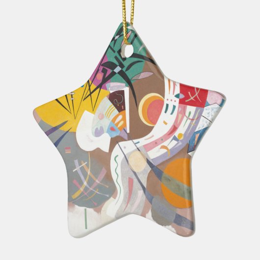 Kandinsky's Dominant Curve Abstract Keramisch Ornament (Links)