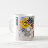Kandinsky's Dominant Curve Abstract Koffiemok (Voorkant links)
