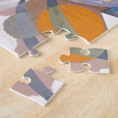 Kandinsky's Dominant Curve Abstract Legpuzzel (Zijkant)