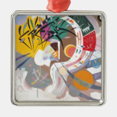 Kandinsky's Dominant Curve Abstract Metalen Ornament (Voorkant)