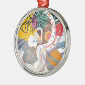 Kandinsky's Dominant Curve Abstract Metalen Ornament (Links)