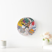 Kandinsky's Dominant Curve Abstract Ronde Klok (Huis)