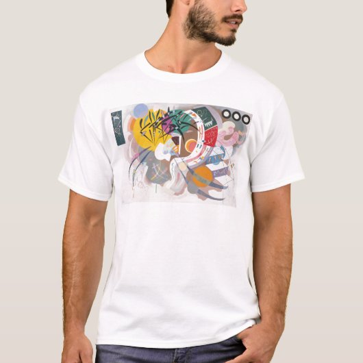Kandinsky's Dominant Curve Abstract T-shirt (Voorkant)