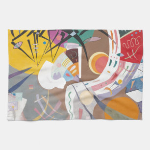 Kandinsky's Dominant Curve Abstract Theedoek