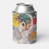 Kandinsky's Dominant Curve Abstracte kunstschilder Blikjeskoeler (Blikje Achterkant)