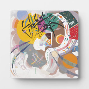 Kandinsky's Dominant Curve Abstracte kunstschilder Fotoplaat