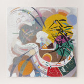 Kandinsky's Dominant Curve Abstracte kunstschilder Legpuzzel (Horizontaal)