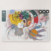 Kandinsky's Dominant Curve Abstracte kunstschilder Legpuzzel (Horizontaal)