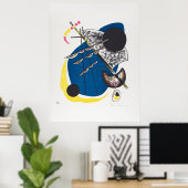 Kandinsky's Kleine Welten II Poster (Thuiskantoor)