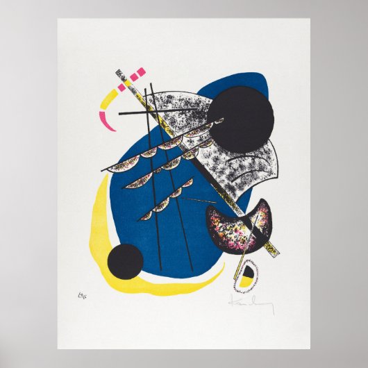 Kandinsky's Kleine Welten II Poster (Voorkant)