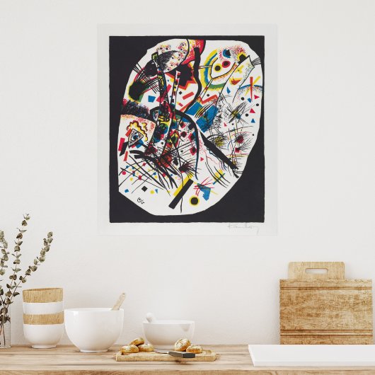 Kandinsky's Kleine Welten III Poster (Keuken)