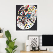 Kandinsky's Kleine Welten III Poster (Thuiskantoor)