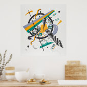 Kandinsky's Kleine Welten IV Poster (Keuken)