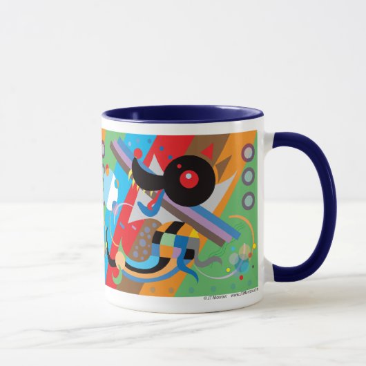 Kandinsky's Puppy Mok (Rechts)