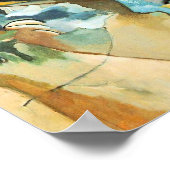 Kandinsky's schilderij, Compositie V, Poster (Hoek)