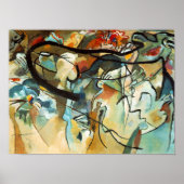Kandinsky's schilderij, Compositie V, Poster (Voorkant)