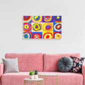 Kandisnky Circles Canvas Print (Insitu (Woonkamer))