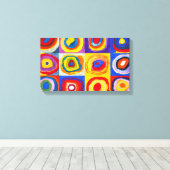 Kandisnky Circles Canvas Print (Insitu (Houten vloer))