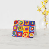 Kandisnky Circles Note Card Kaart (Gele Bloem)