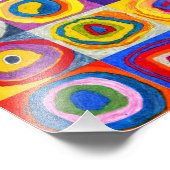 Kandisnky Circles Print Foto Afdruk (Hoek)