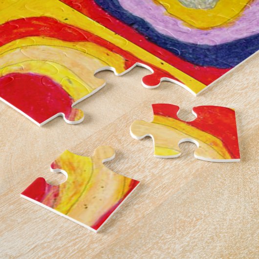 Kandisnky Circles Puzzle Legpuzzel (Zijkant)