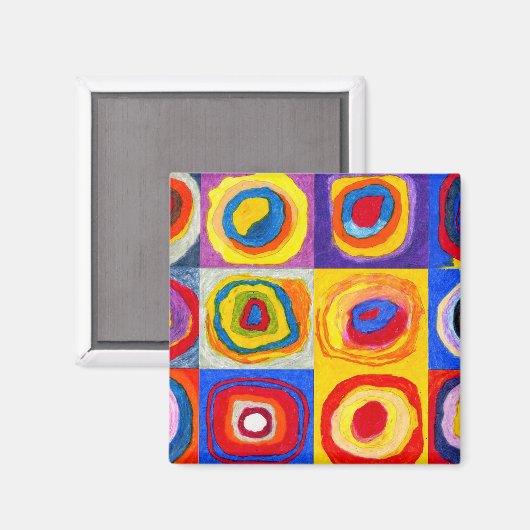 Kandisnky cirkels magneet (Voorkant / Achterkant)