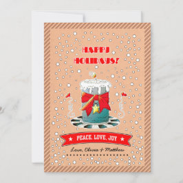 Kandle Kraft-papier voor kerstcadeaus Feestdagenkaart