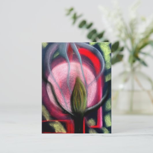 Kandle maan briefkaart (Staand voorkant)