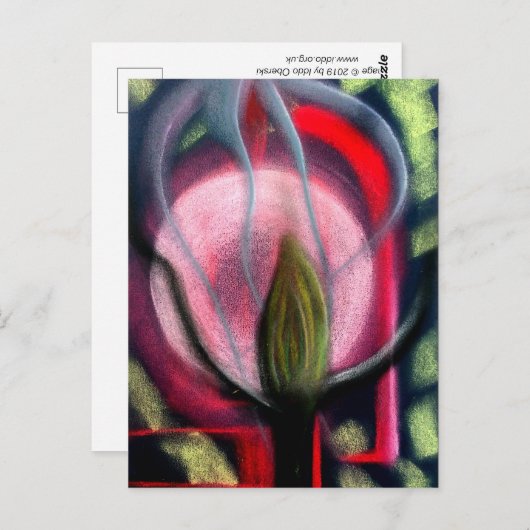 Kandle maan briefkaart (Voorkant / Achterkant)