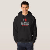 Kandlemaker I Love Kandle Making and Dogs Graphic Hoodie (Voorkant volledig)