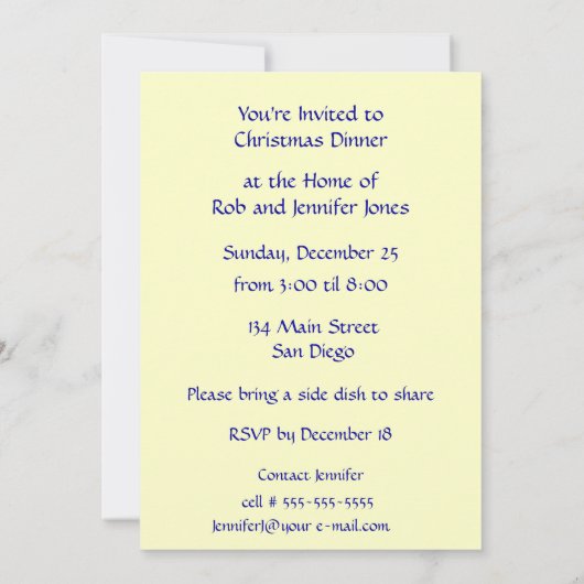 Kandlicht in Soft Pastels Kaart (Achterkant)