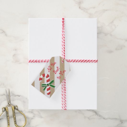 Kandriet het allerbeste voor jou cadeaulabel (Met Touw)