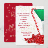 Kandriet in Martini-glas Kaart (Voorkant / Achterkant)