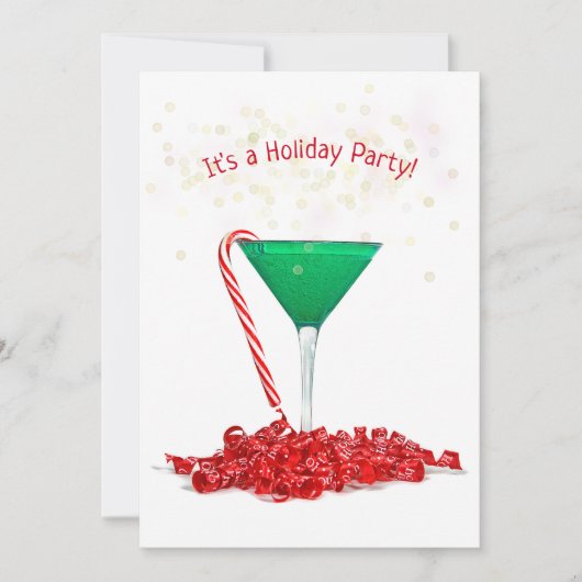 Kandriet in Martini-glas Kaart (Voorkant)