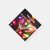 Kandriet in Martini-glas Servet (Hoek)