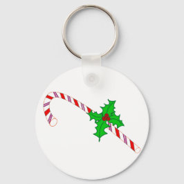 Kandriet met Holly Design op Sleutelhanger