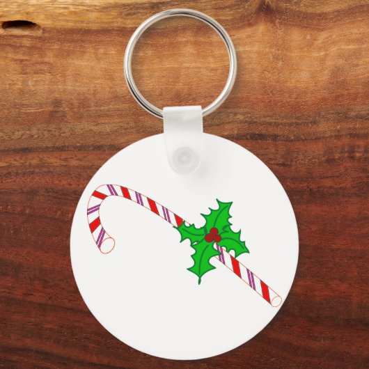 Kandriet met Holly Design op Sleutelhanger (Voorkant)