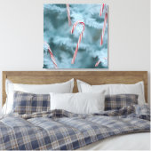 Kandriet op de boom canvas afdruk (Insitu (Slaapkamer))