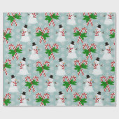 Kandriet, Snowman-papierbladen Cadeaupapier (Vlak)