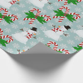 Kandriet, Snowman-papierbladen Cadeaupapier (Hoek)