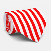 Kandriet Verticaal gestreept snoepje Stropdas (Opgerold)