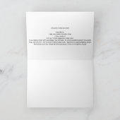 Kandrietbast met ontvanger feestdagen kaart (Binnen)