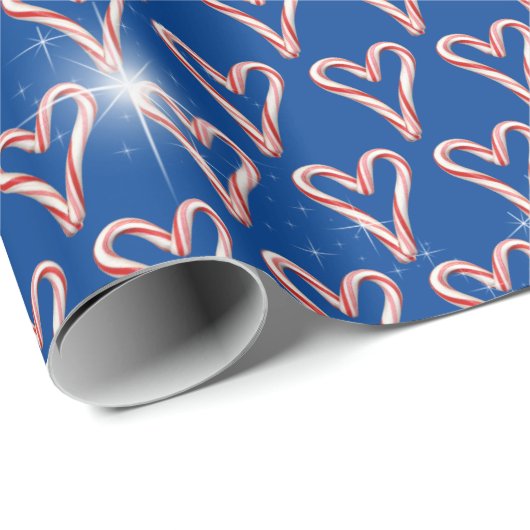 Kandriethart met sterren cadeaupapier (Rol Hoek)