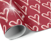 Kandriethart met sterren cadeaupapier (Rol Hoek)