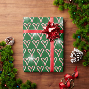 Kandriethart met sterren cadeaupapier