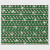 Kandriethart met sterren cadeaupapier (Vlak)