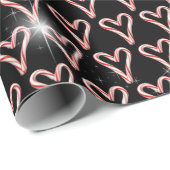 Kandriethart met sterren cadeaupapier (Rol Hoek)