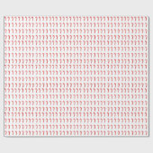 Kandrietpapier met glanzende vulling cadeaupapier (Vlak)